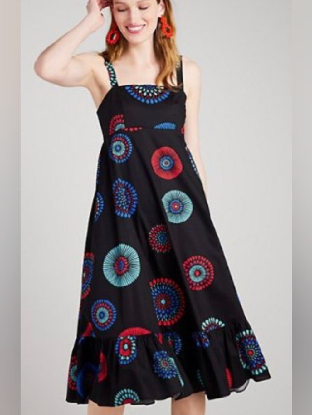 Kate Spade Women's Size Large Midi Dress Fit Flare New with Tags